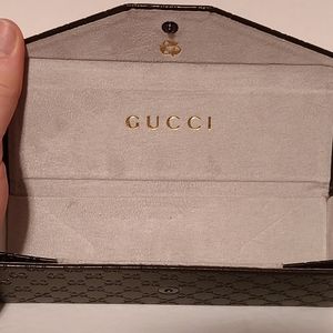 Gucci eyeglasses case
